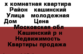 3-х комнатная квартира › Район ­ кашинский › Улица ­ молодежная › Дом ­ 15 › Цена ­ 1 000 000 - Московская обл., Кашинский р-н Недвижимость » Квартиры продажа   